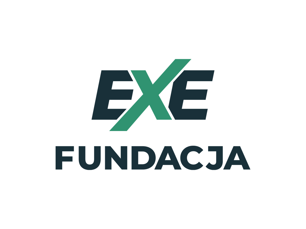 Fundacja EXE – logotyp fundacji przedsiębiorczości