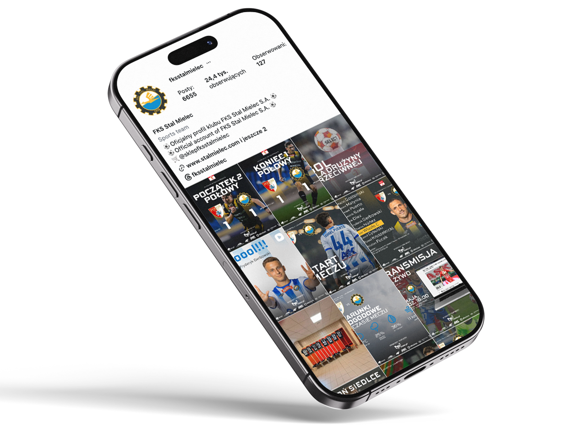 FKS Stal Mielec – oprawa graficzna social mediów