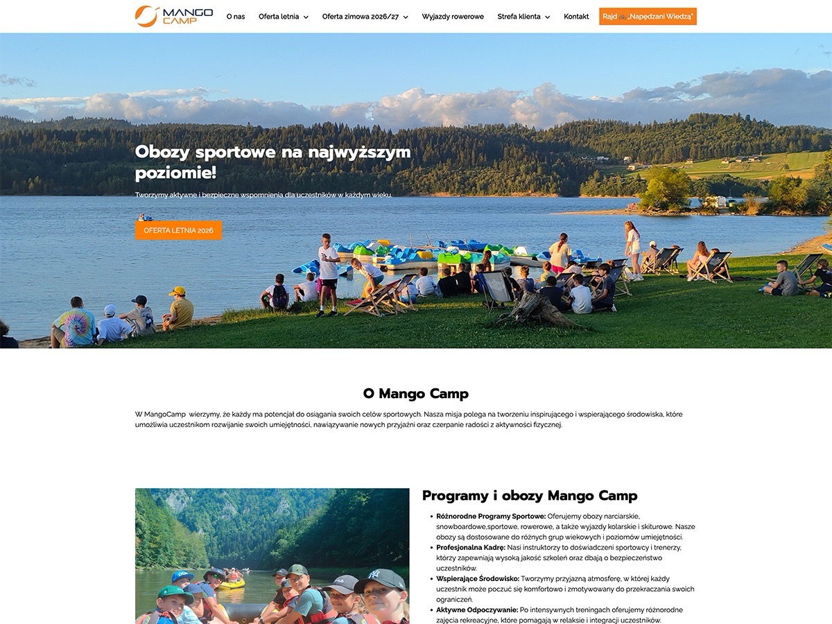 Mango Camp – obozy sportowe