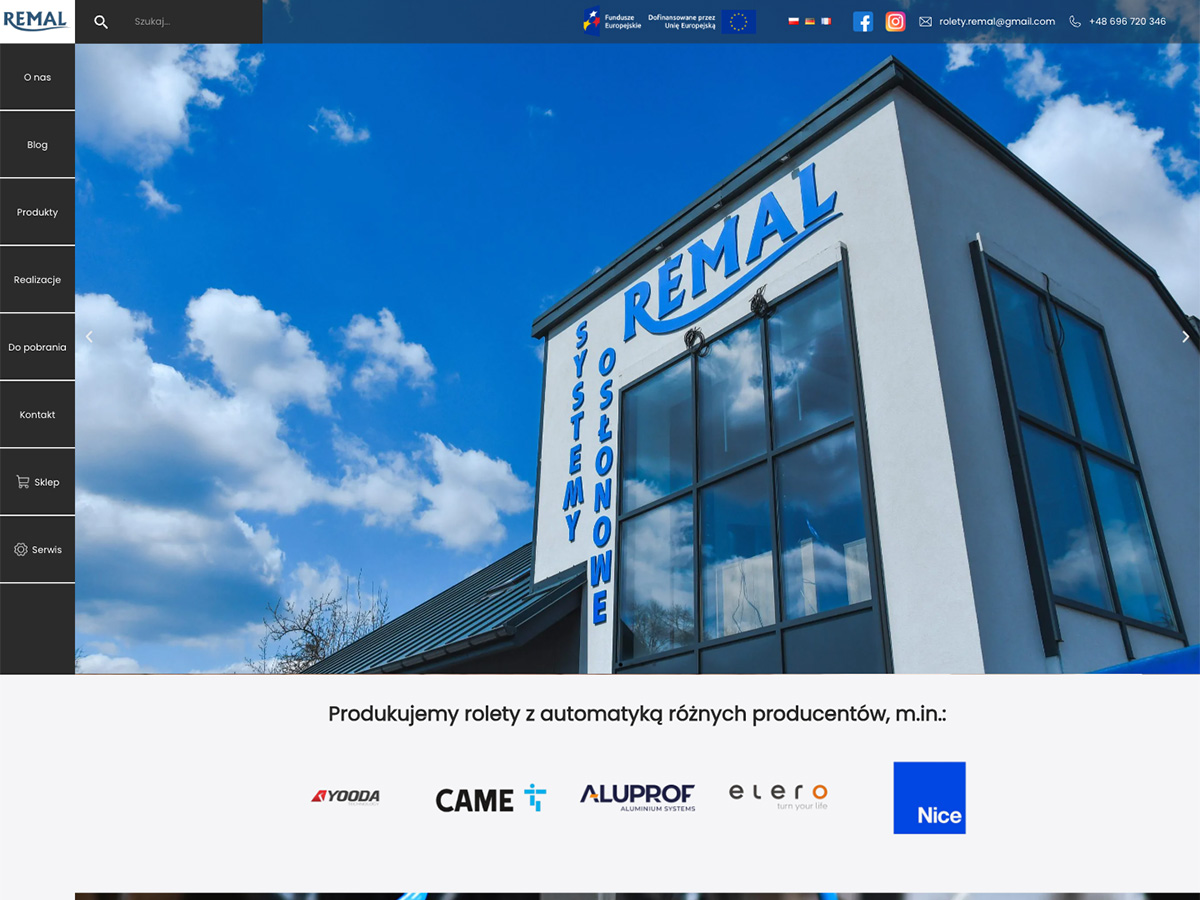 Remal – producent systemów osłonowych